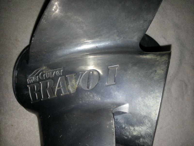 MERC CRUISER 48-931916 BRAVO 1 PROPELLER, PROP 28 PITCH with shaft insert, US $295.00, image 4