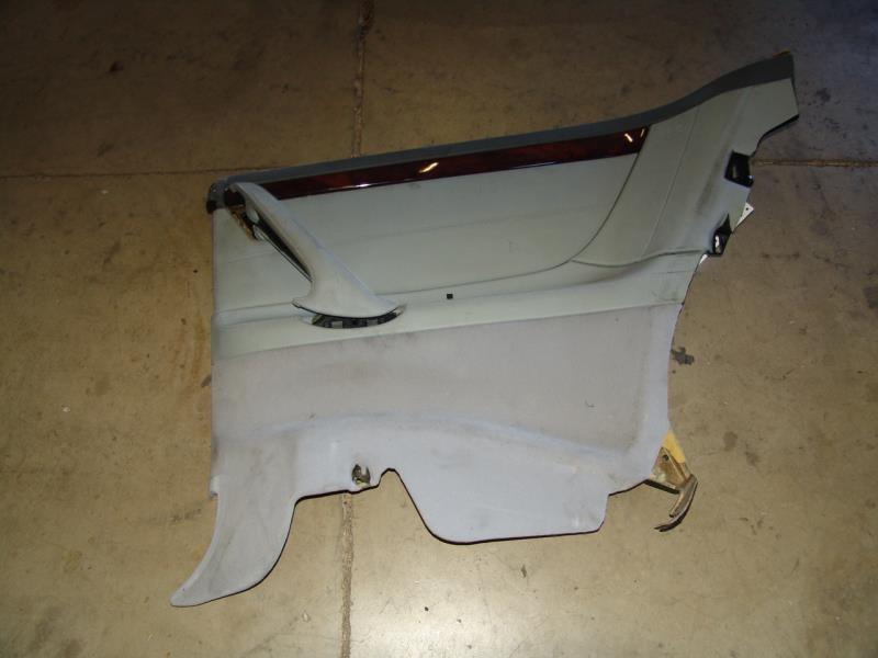 02 mercedes cl500 cl55 rear right passenger interior quarter panel trim grey