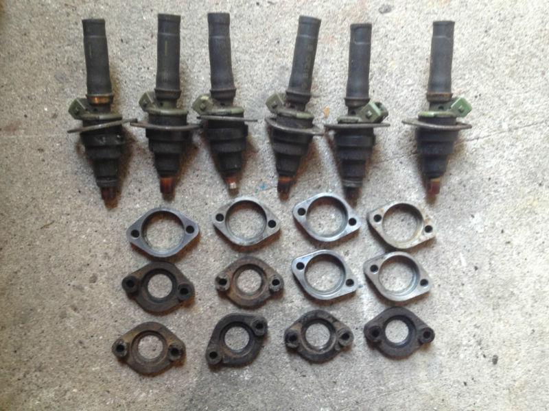Nissan datsun oem 280zx fuel injectors. used 79-83 w/ hardware