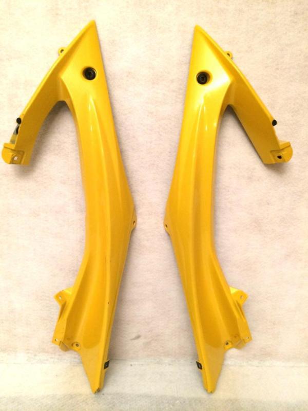 08 09 10 11 12 yamaha r6 oem upper side fairings mid middle plastics yzf-r6