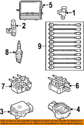 Mopar oem rl865501ak engine computer/ecu/pcm