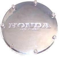 1986 honda vt700 engine cover chrome plate emblem right side vt750 