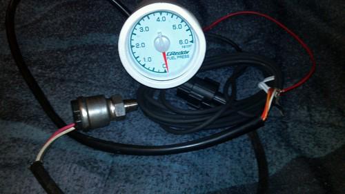 Greddy elec fuel pressure gauge and sender complete