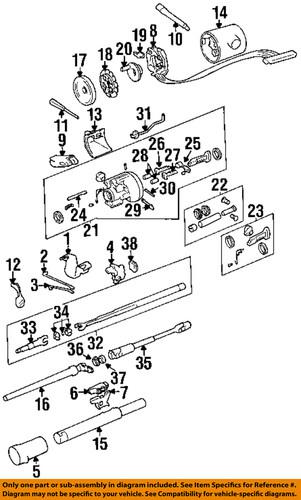 Mopar oem j3228743 steering column-cover
