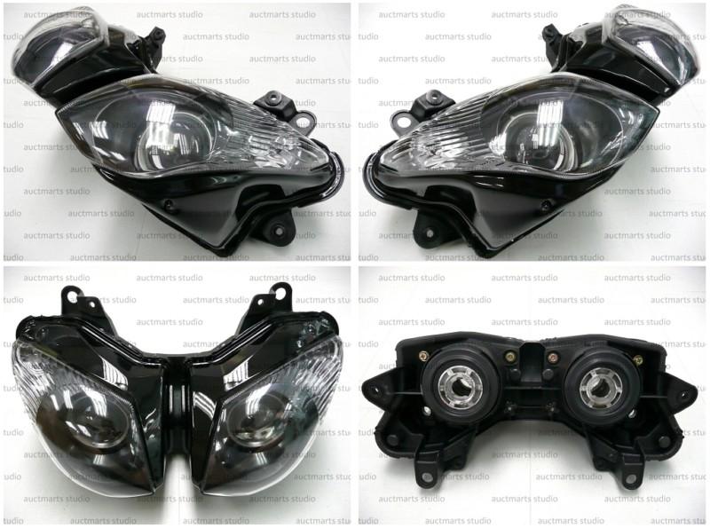 Fit kawasaki zx-6r 6r 2009 2010 2011 2012 headlamp headlight assembly f
