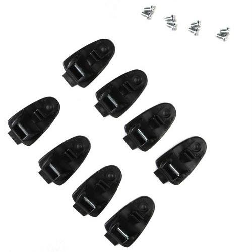 Fox racing comp 5 boot replacement buckle base with screw kit  adult youth black