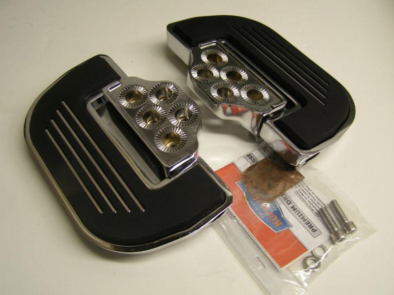 Kuryakyn motorcycle premium floorboards for driver or passenger (pr)  p/n 4351