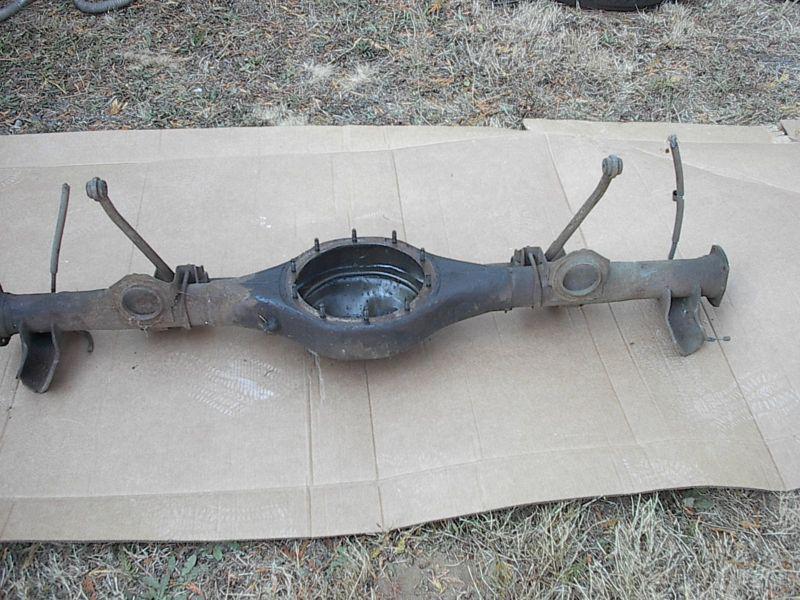 Purchase 1976 Lincoln mark 5 disk brake rear end housing only in