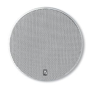 Brand new - polyplanar 6-&#189;" platinum round marine speaker - (pair) white -