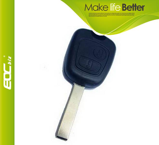 B0021 remote key shell for peugeot 307 high quality 2 button 1pcs