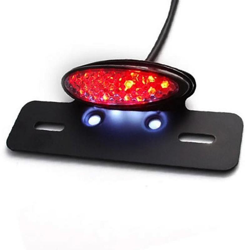 Purchase New LED ATV DIRT Chopper Quad Bike Brake Running License Plate