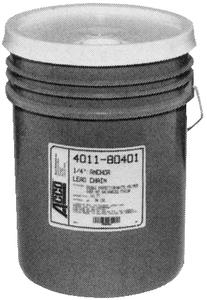 Acco chain 402080402 anchor lead wh poly 1/4x96