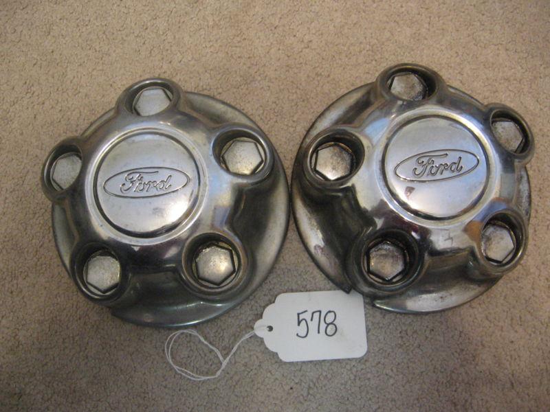 Purchase Pair of Factory OEM Ford Ranger Explorer 5 Lug Chrome Center