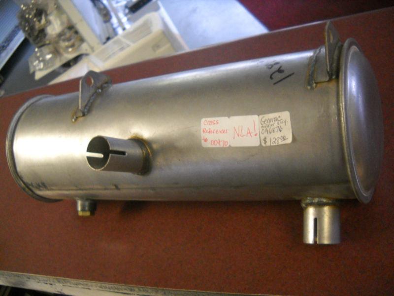 Generac muffler, new, no longer available, 0a6876 cross reference 00970