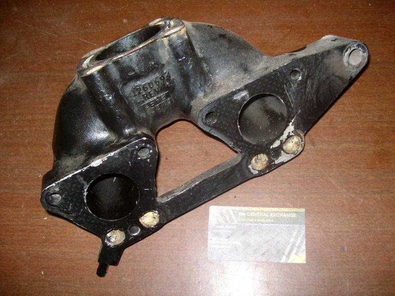 1996 polaris 96 sl700 sl 700 pwc engine motor header pipe head manifold piece