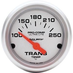 Autometer 2in. trans. temp 100-250 f sse ultra-lite