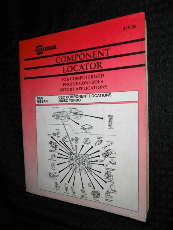 Napa 1986 nissan component locator 200sx turbo shop guide