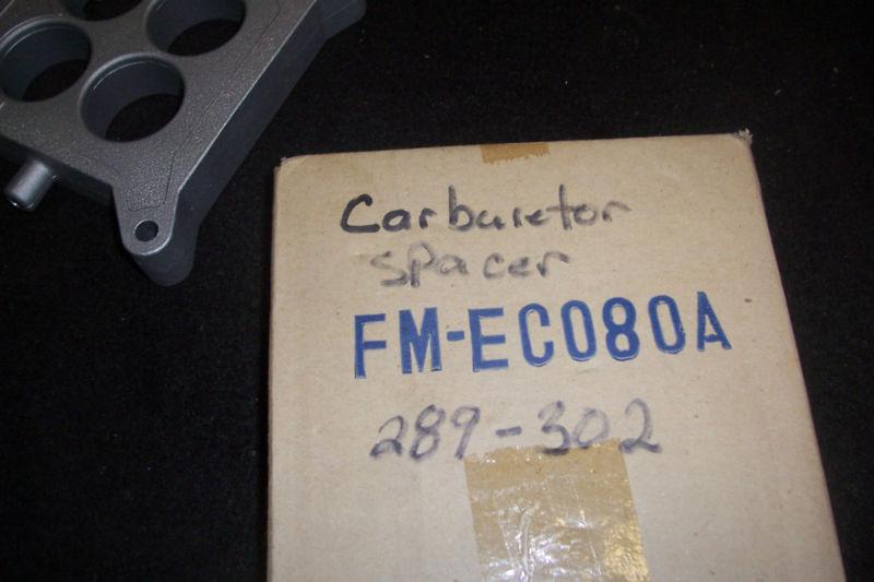 Purchase Ford Mustang 289 302 Carburetor Spacer Hot Rod Riser Restore