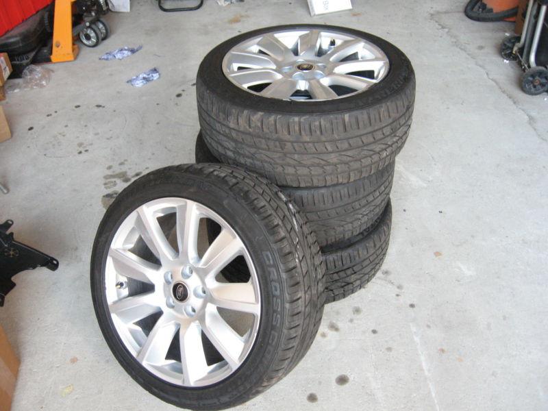 Range rover 20" rims with tires