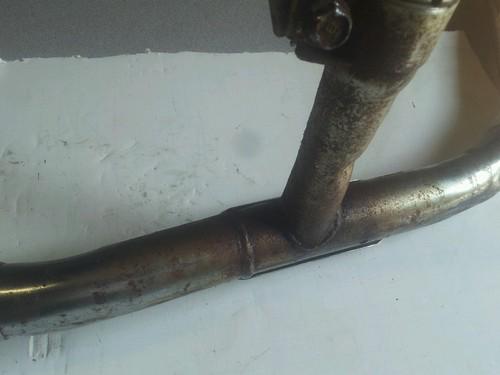 91 Honda NightHawk CB 250 - Exhaust Pipe Header Muffler - Left - Great Shape!!!, US $32.99, image 4