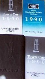 Lincoln continental  owners manual  1990..complete