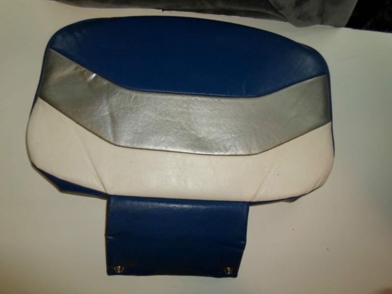 Used boat seat back cushion
