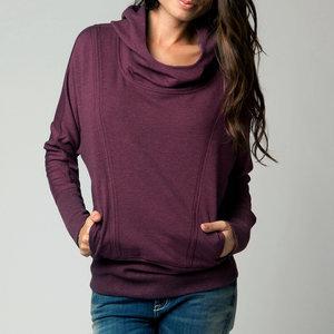 Fox racing prosper womens pullover hoody bordeaux/purple