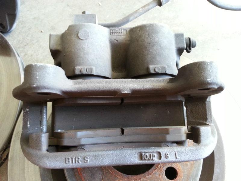 Purchase 2003/2004 Mustang Cobra Front Brakes Calipers PBR 13 in Black