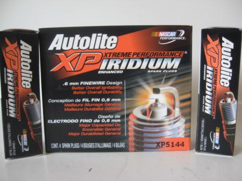 Ford mercury autolite xp5144 iridium spark plug set(6 six)