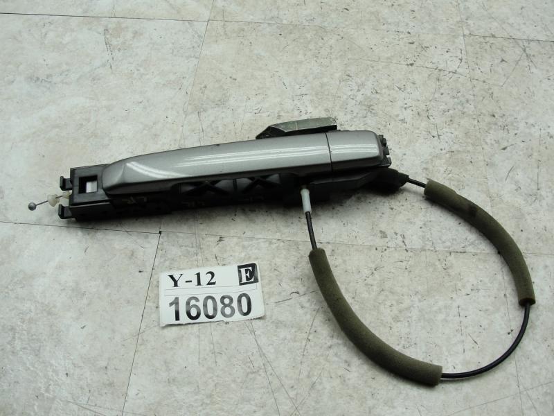 2007-2012 g37 sedan left driver side rear back door outer exterior handle oem