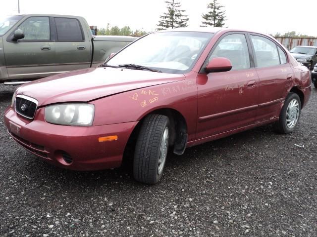 01 02 03 elantra temperature control w/ac man rotary knobs