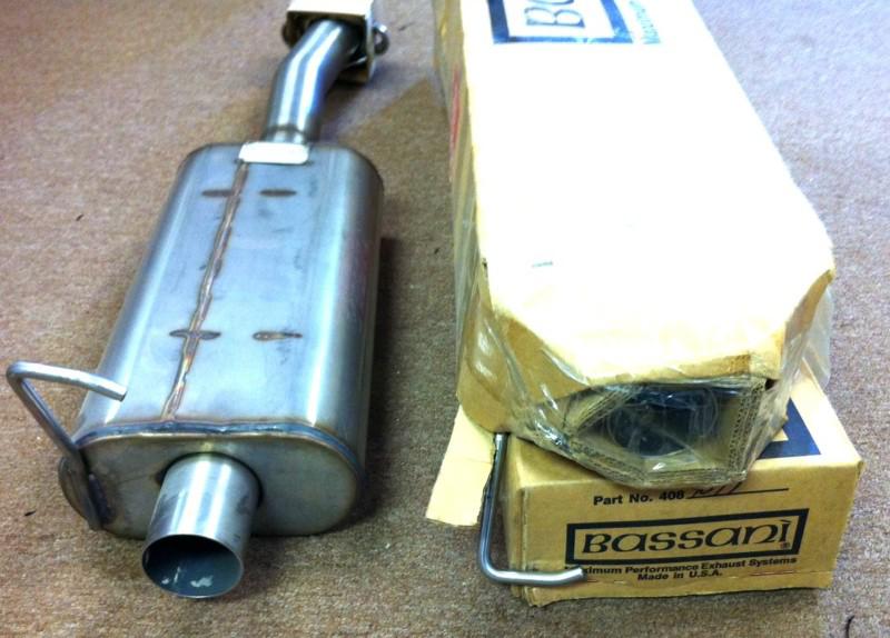 Bassani Stainless Steel Muffler system for 1996-2004 Mustang GT and 96-98 Cobra, US $129.00, image 2