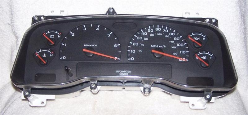 00 01 02 03 dakota durango instrument cluster panel free shipping