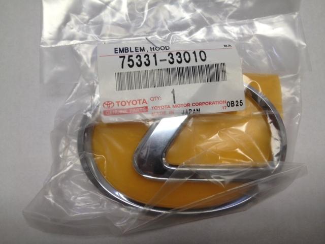 Lexus es300 92-01 new oem hood emblem 75331-33010