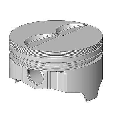 Keith black pistons forged flat 4.360" bore 1/16" 1/16" 3/16" chrysler bb setof8