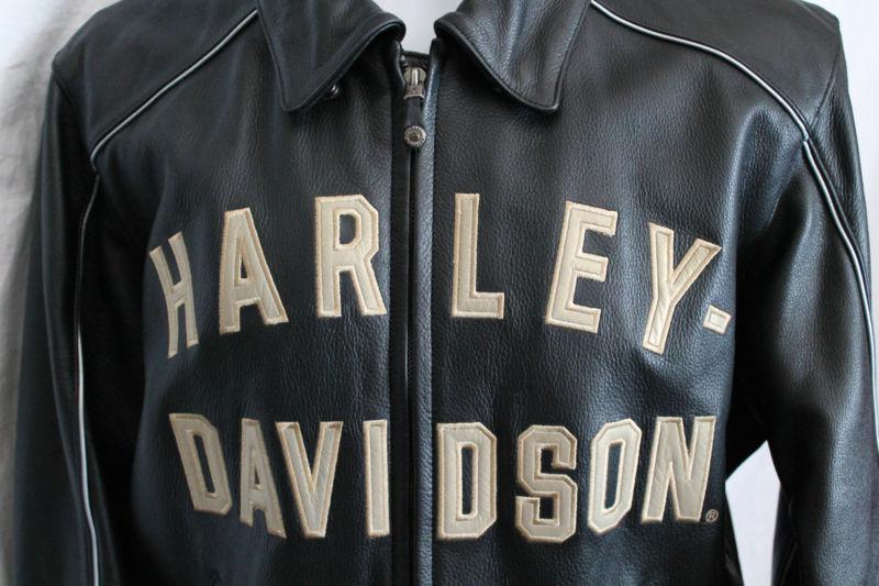 Harley Davidson 100th Anniversary Leather Jacket - Men's Large - EXCELLENT!!, US $475.00, image 2
