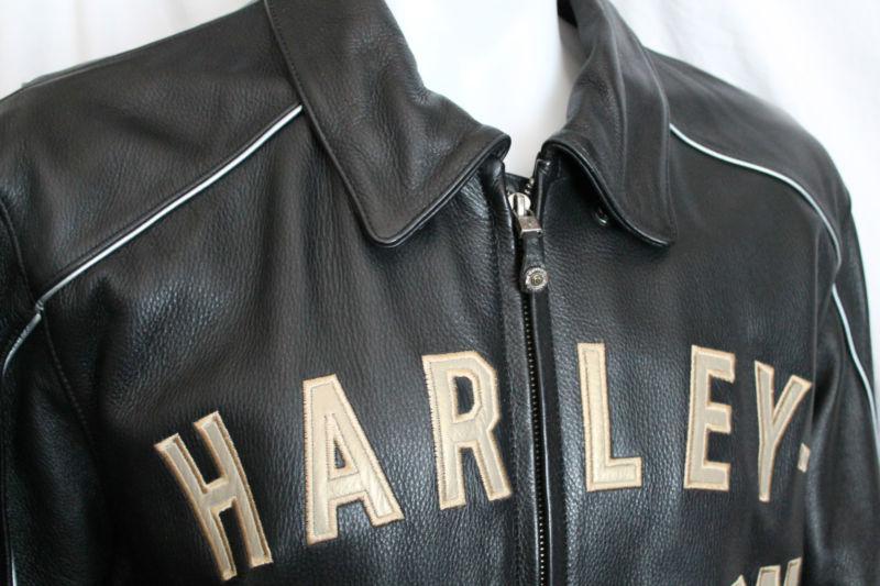 Harley Davidson 100th Anniversary Leather Jacket - Men's Large - EXCELLENT!!, US $475.00, image 9