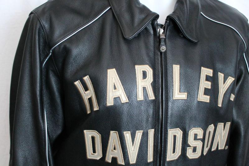 Harley Davidson 100th Anniversary Leather Jacket - Men's Large - EXCELLENT!!, US $475.00, image 12