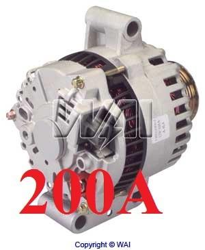 High output alternator 200 high amp  ford power stroke 7.3l1999-2000 2001 2002 