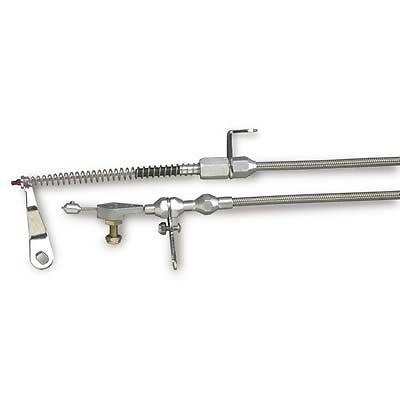 Lokar automatic transmission kickdown kit carburetor ford aod kit