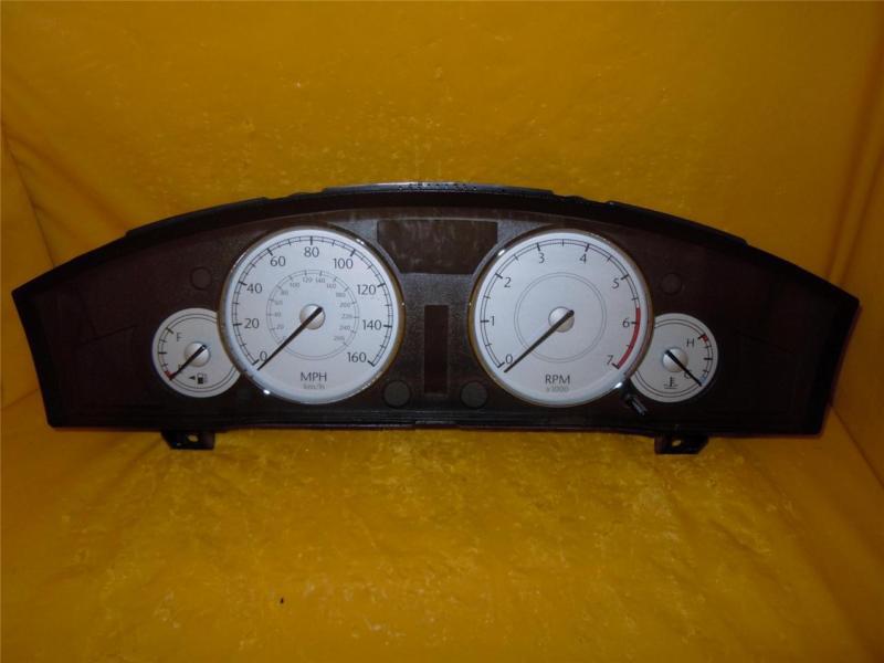 06 300 speedometer instrument cluster dash panel gauges 165,504