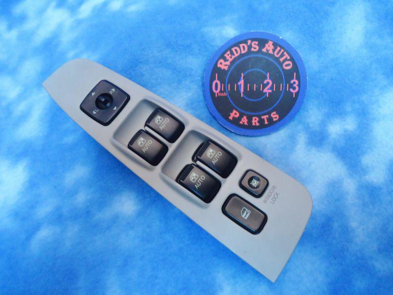 04-06 kia amanti master power window switch 612w20650 oem used tab cracked 241r