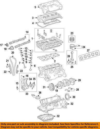 Toyota oem 130500v040 timing driven gear