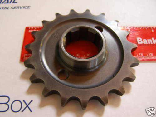 Triumph motorcycle t120, tr6 ,20 tooth   trans sprocket, free ship to usa stk120