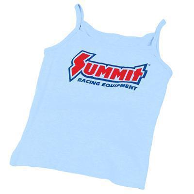 Summit p60509 spaghetti t-shirt cotton summit equipment logo blue women's medium