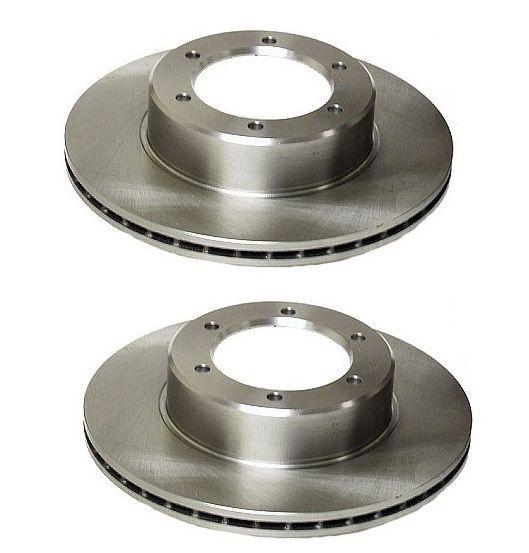 Toyota 4runner pickup set of 2 front disc brake rotors brembo 43512 35110