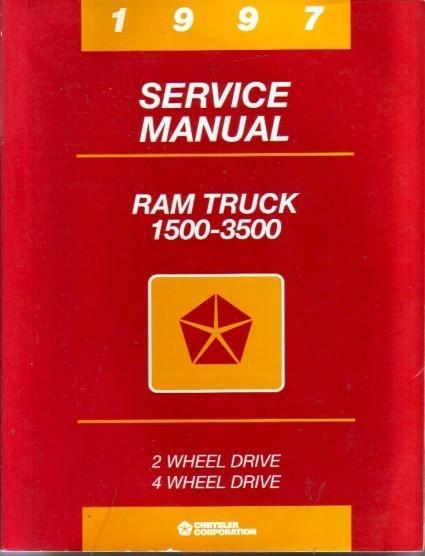 1997 ram 1500 2500 3500 truck factory shop service repair manual
