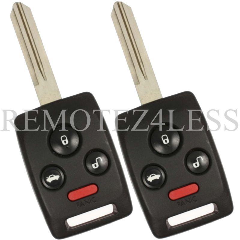 2 new subaru remote head key keyless entry remote fob transmitter square uncut