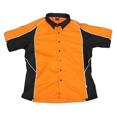 Simpson talladega crew shirt mens x-large orange/black