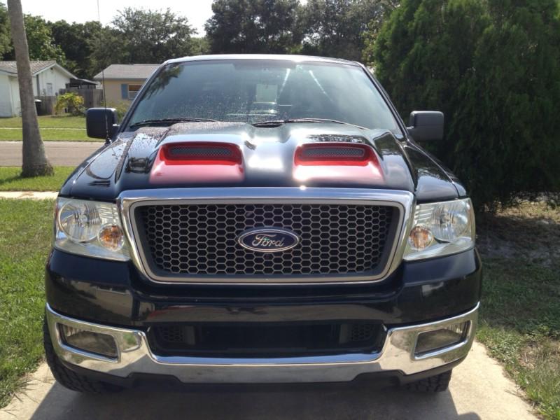 Buy Ford F150 Ram Air Funct Dual Scoop Truck Hood 20042008 No Reserve